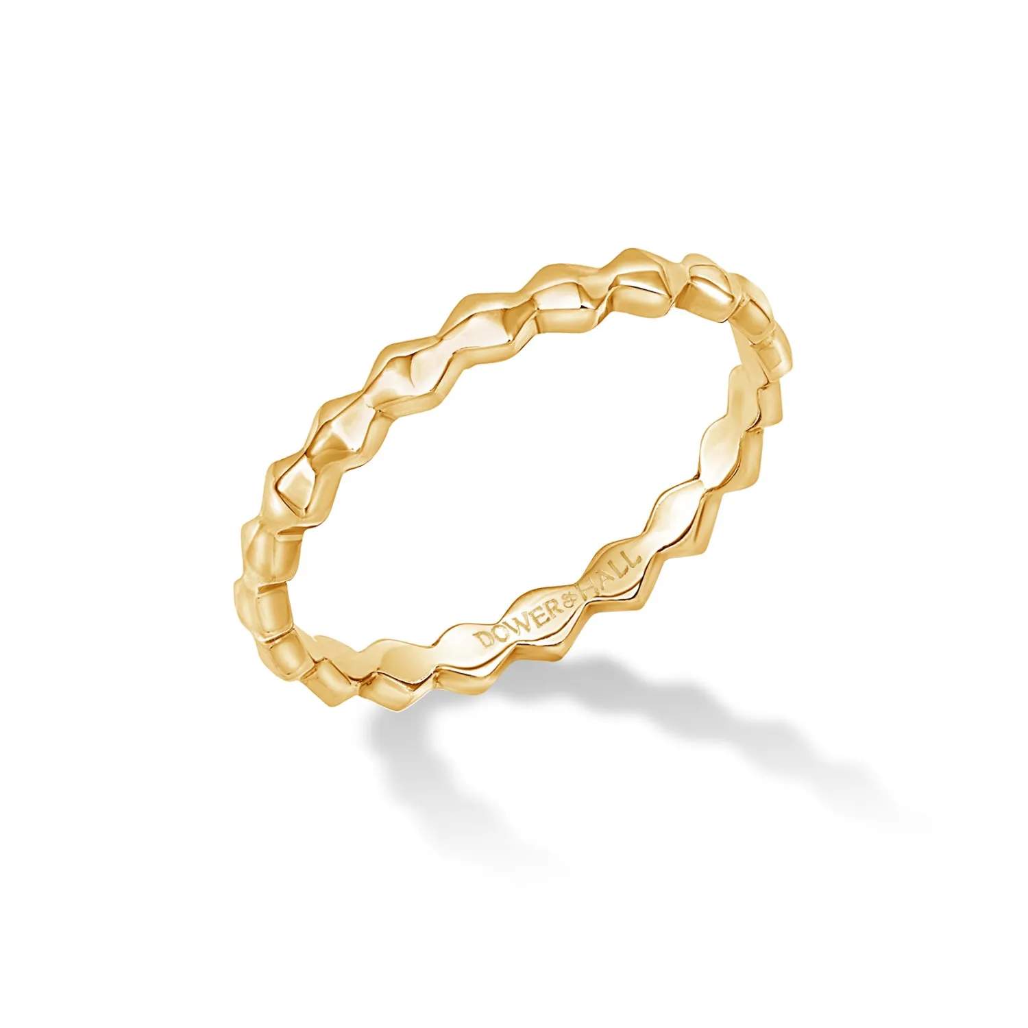 14k Brancusi Endless Narrative Ring