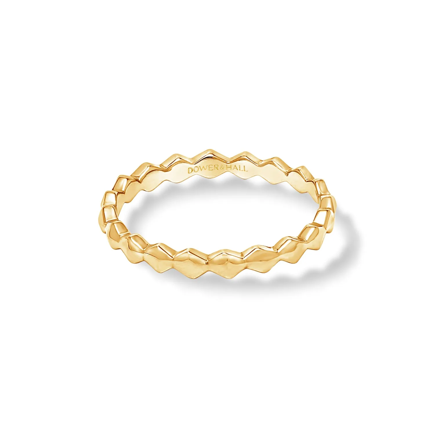 14k Brancusi Endless Narrative Ring