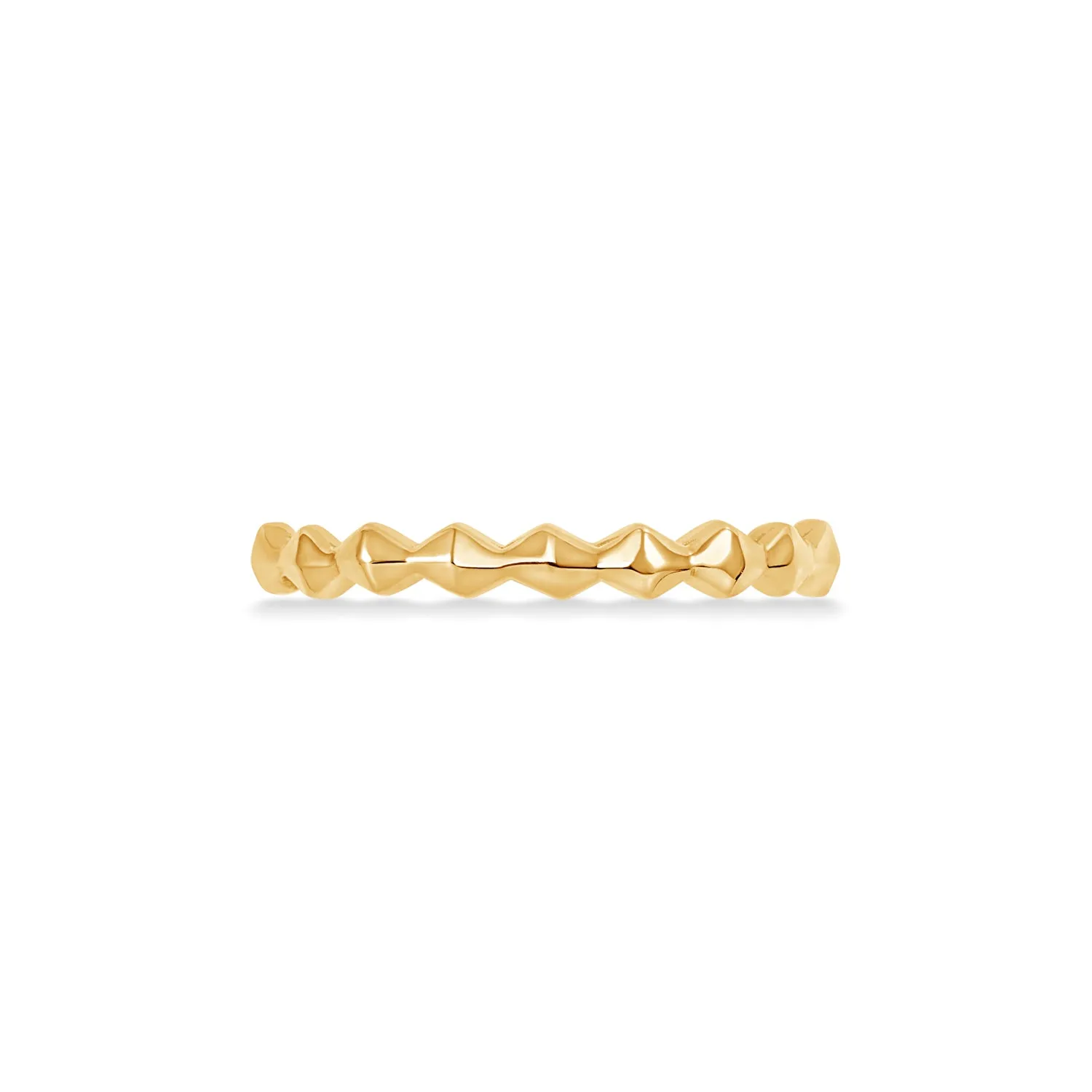 14k Brancusi Endless Narrative Ring