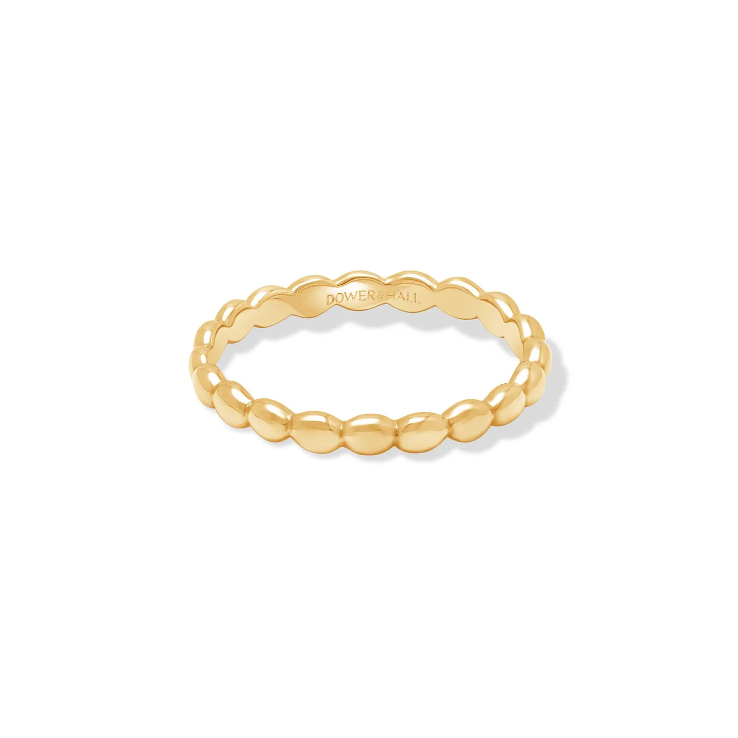 14k Bubbles Narrative Band