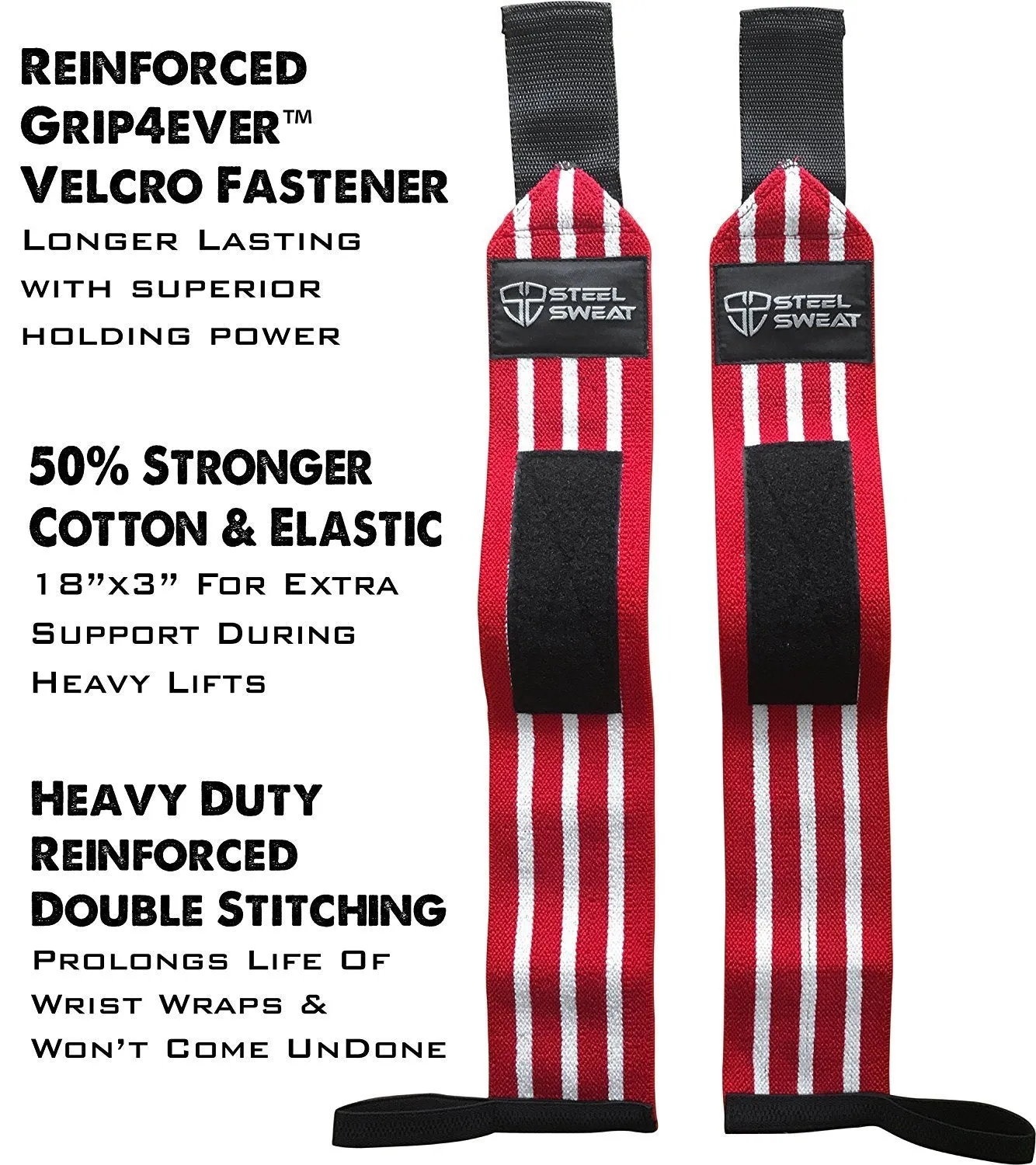 18" Wrist Wraps
