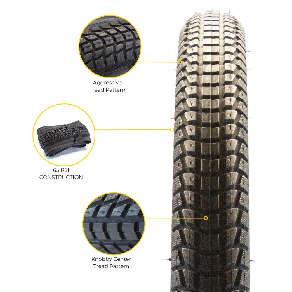 26" Premium Tire & Tube Repair Kit (2 pack)- Schrader Valve