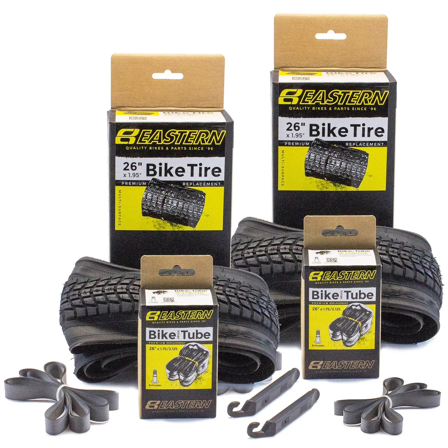 26" Premium Tire & Tube Repair Kit (2 pack)- Schrader Valve