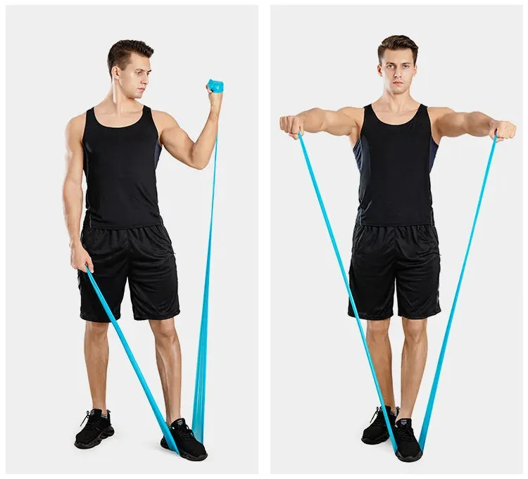 2M Yoga Pilates Resistance Band - Long Stretch Bands for Stroke Survivor Equipment and Physical Therapy