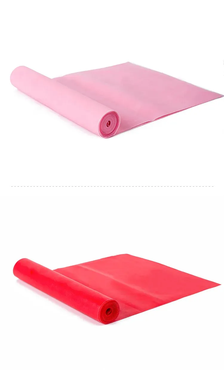 2M Yoga Pilates Resistance Band - Long Stretch Bands for Stroke Survivor Equipment and Physical Therapy