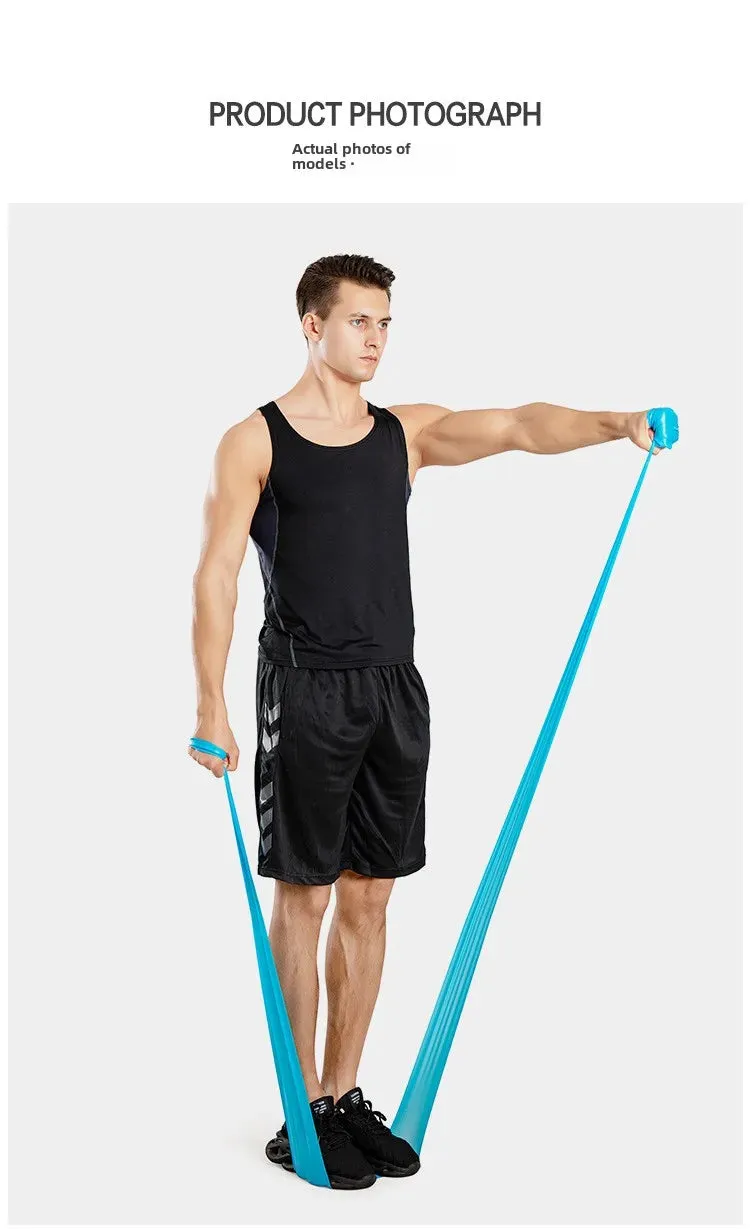 2M Yoga Pilates Resistance Band - Long Stretch Bands for Stroke Survivor Equipment and Physical Therapy