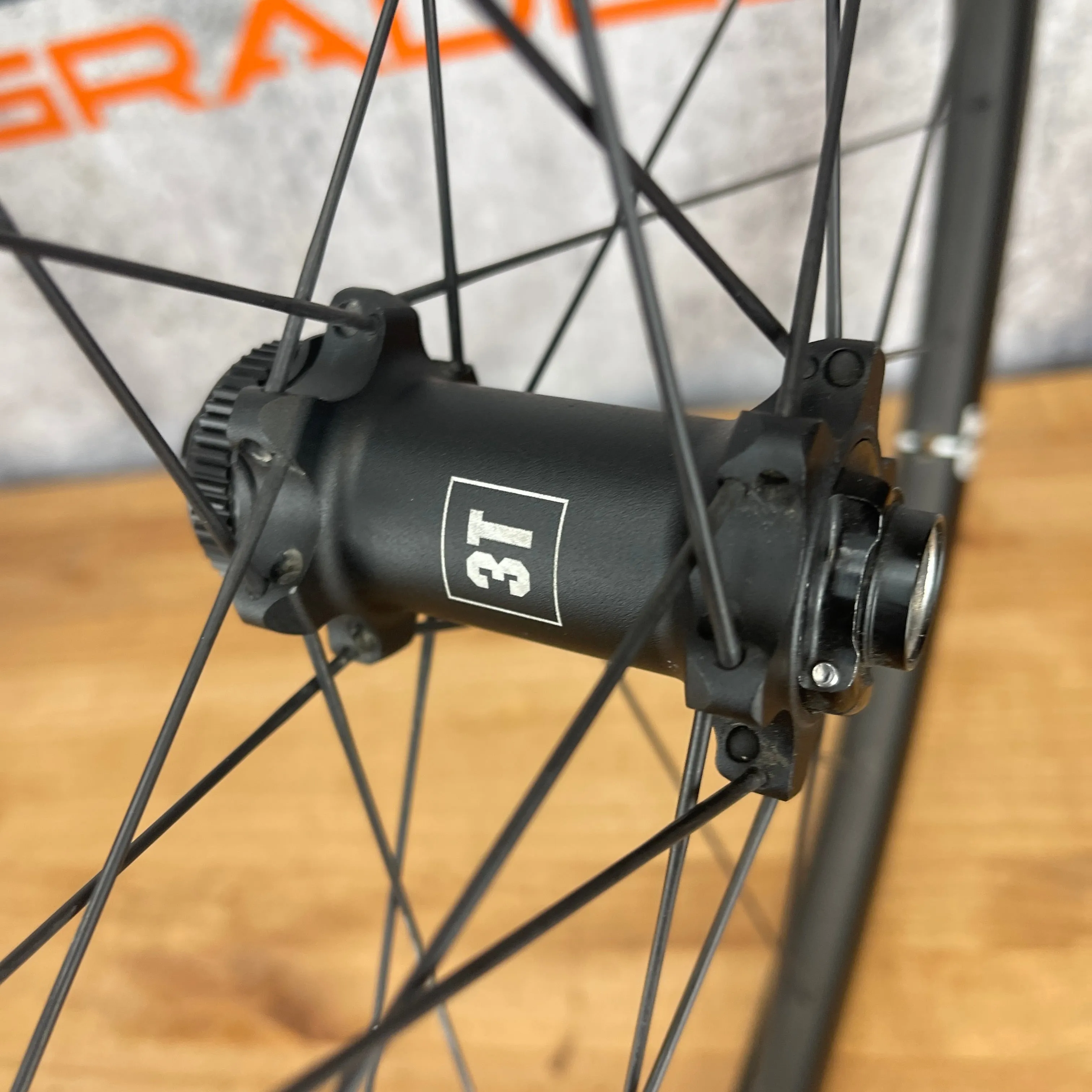 3T Discus C35 Pro Alloy Disc Brake Gravel Bike Wheelset 700c 1790g Center Lock