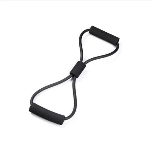 4 Resistanc Elastic Pull Ropes Exerciser Rower Belly Resistance Band