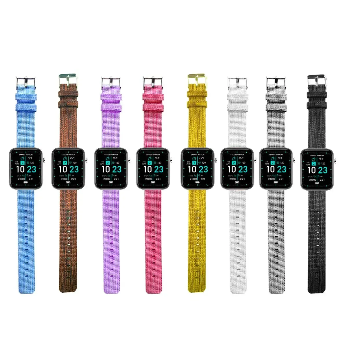 Advanced Smartwatch With Three Bands And Wellness   Activity Tracker -Smartwatch with Heart Rate Monitor