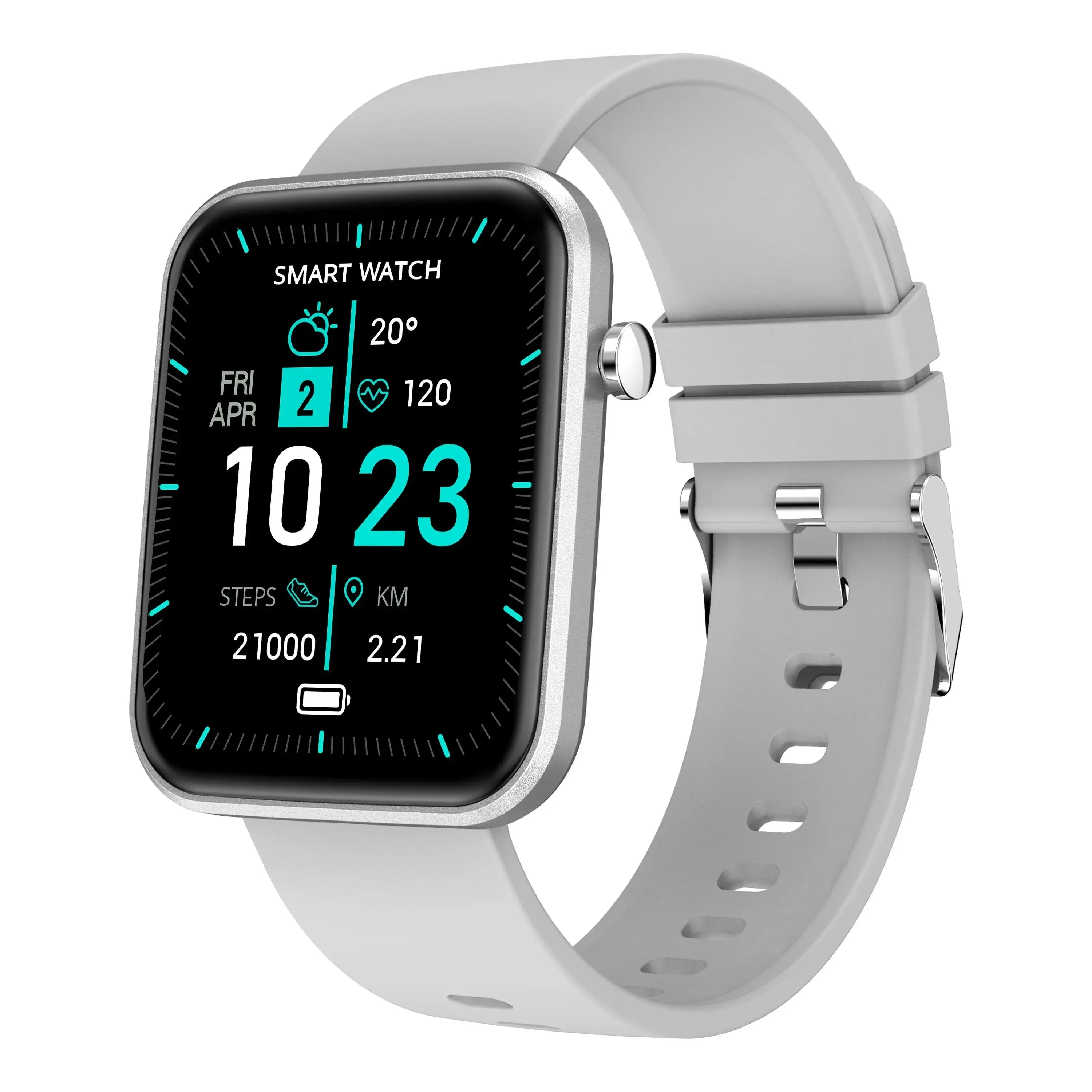 Advanced Smartwatch With Three Bands And Wellness   Activity Tracker -Smartwatch with Heart Rate Monitor