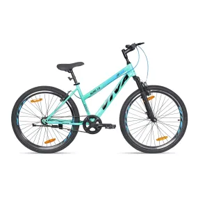 Aero1.0 26T Steel Mountain Single Speed Bicycle for Women's (Sea-Green) Suitable for Age : 16 years to Above || Height : 5ft 2  to 5ft 10