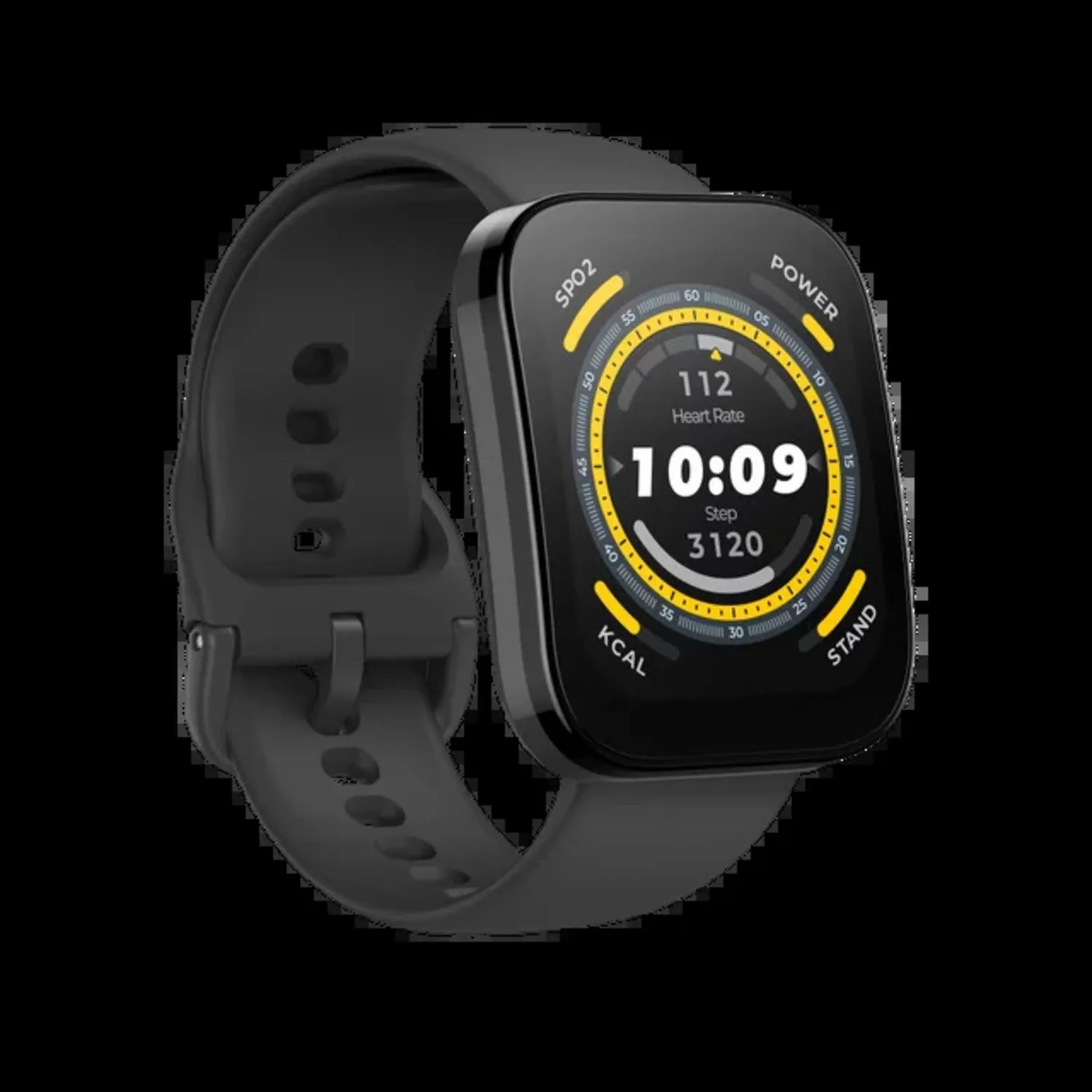 Amazfit W2215US1N Bip 5 Smart Watch with Ultra Large Screen & Bluetooth Calling, Black