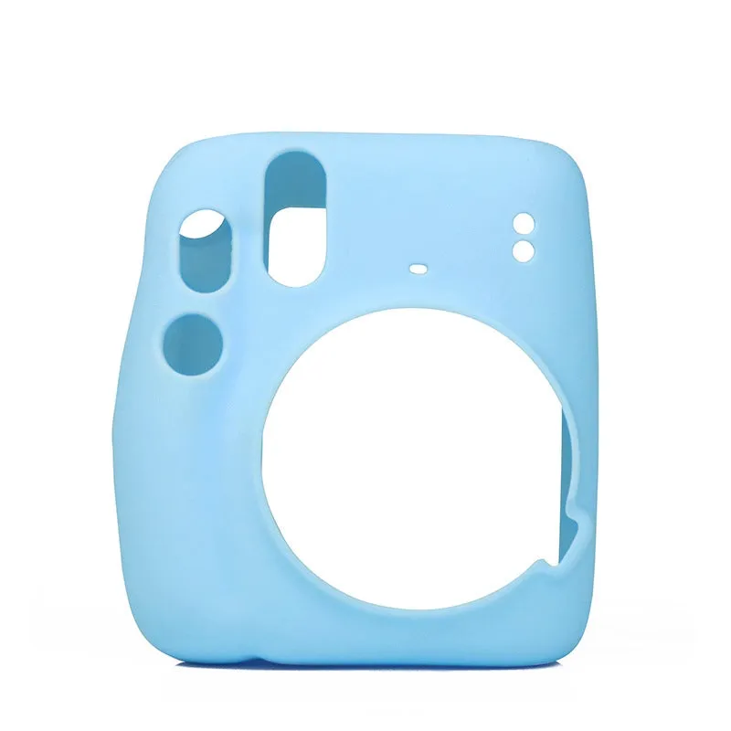 AMZER Camera Silicone Jelly Protective Case for Fujifilm Instax mini 11 (Random Color) - pack of 2