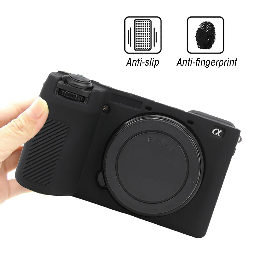 AMZER Glossy Soft Silicone Protective Case For Sony ILCE-6700 / A6700