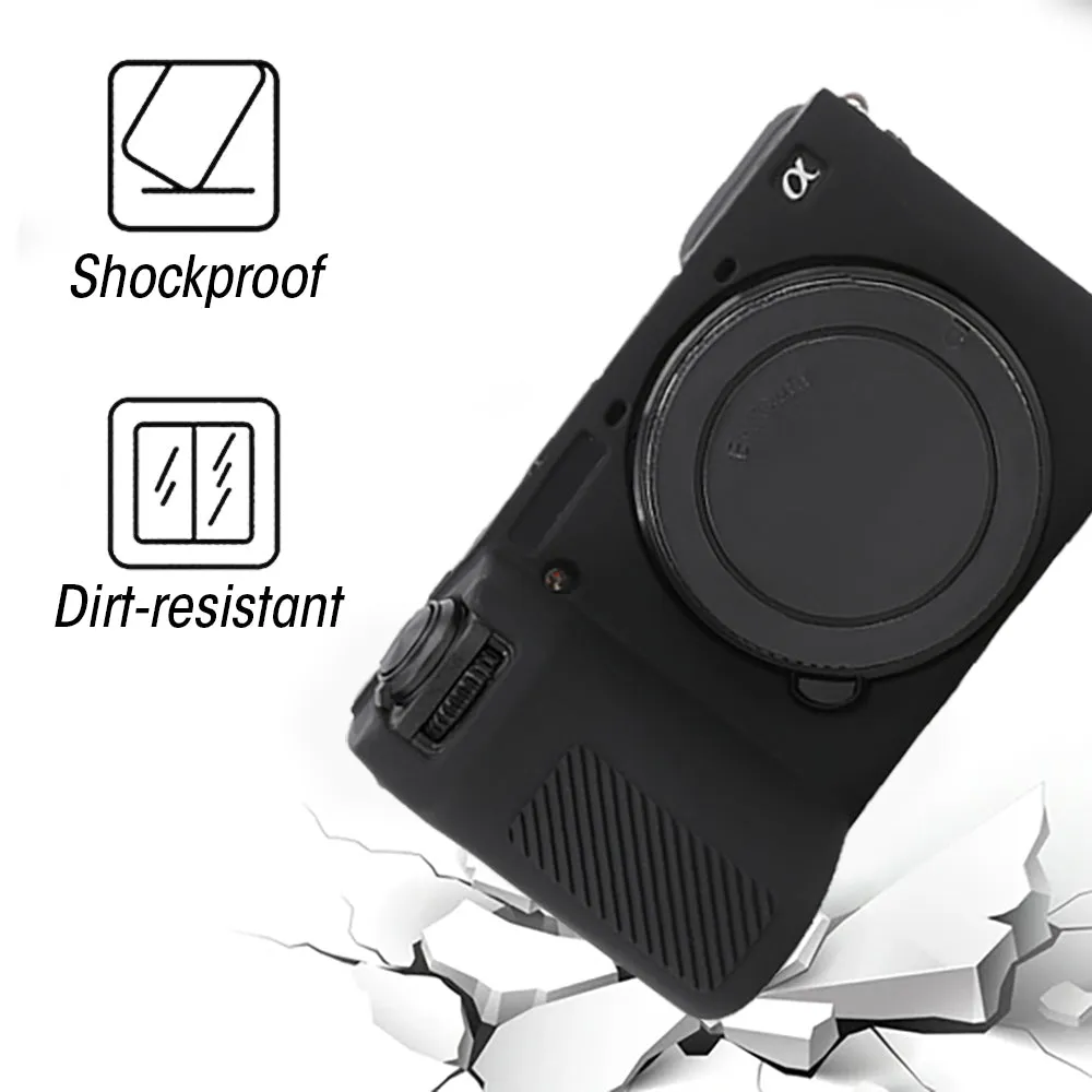AMZER Glossy Soft Silicone Protective Case For Sony ILCE-6700 / A6700