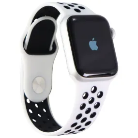 Apple Watch NIKE Series 6 (GPS) - 40mm Silver Aluminum / White Sp Band (A2291)
