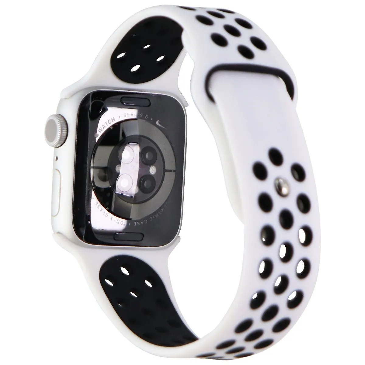 Apple Watch NIKE Series 6 (GPS) - 40mm Silver Aluminum / White Sp Band (A2291)