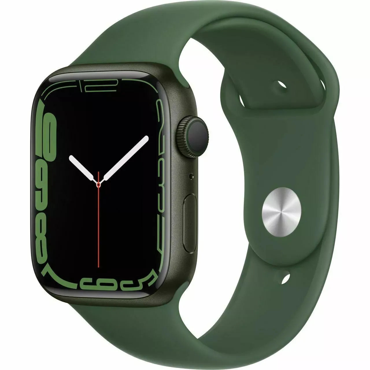 Apple Watch Series 7 (45mm) - Green Aluminum Case with Clover Sport Band