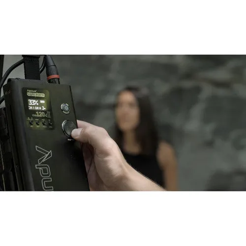 Aputure Light Storm LS COB-120D Mark-II LED Light Kit with V-mount Battery Plate