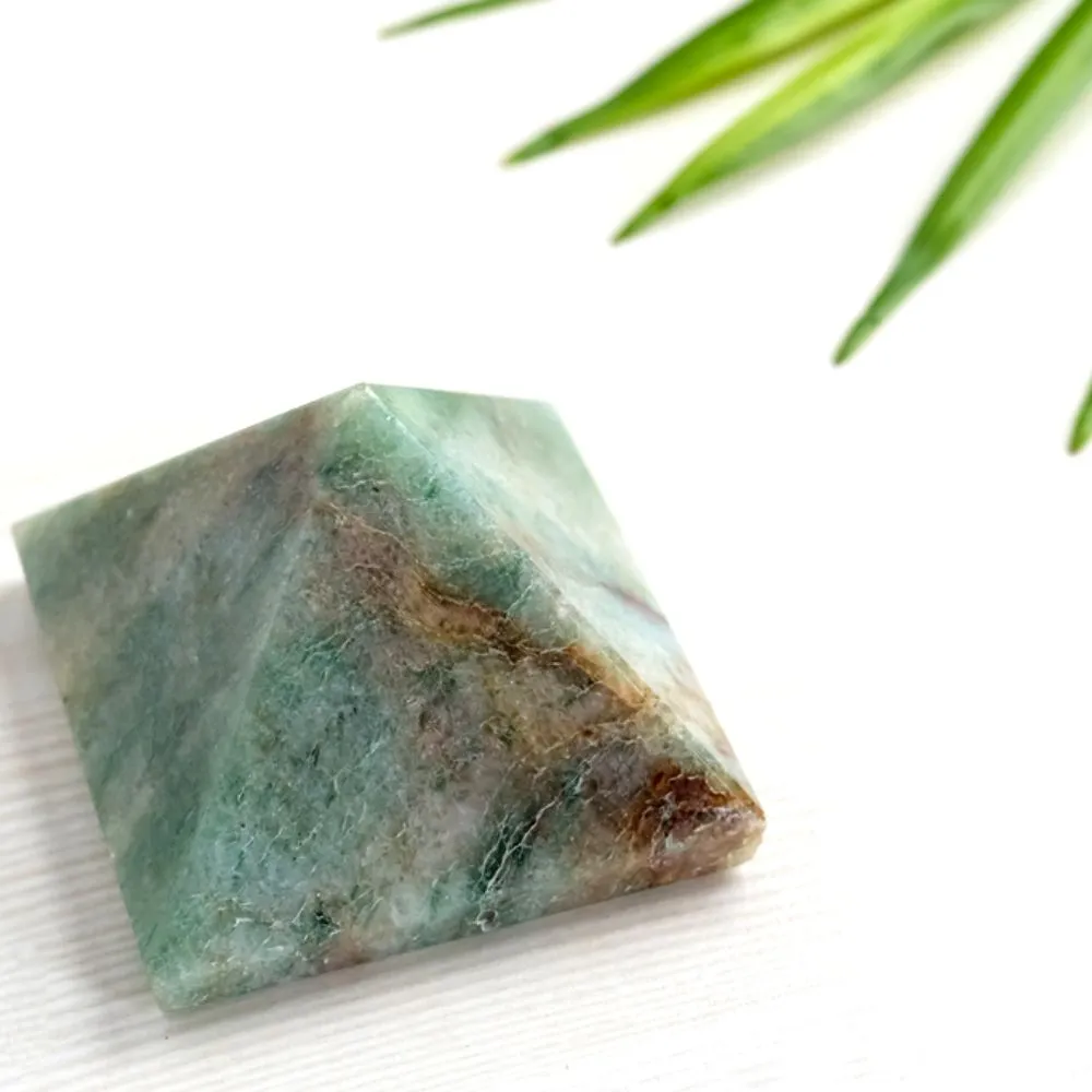 Aventurine Prism | Heart Cakra Stone | Harmony, Abundance & Joy