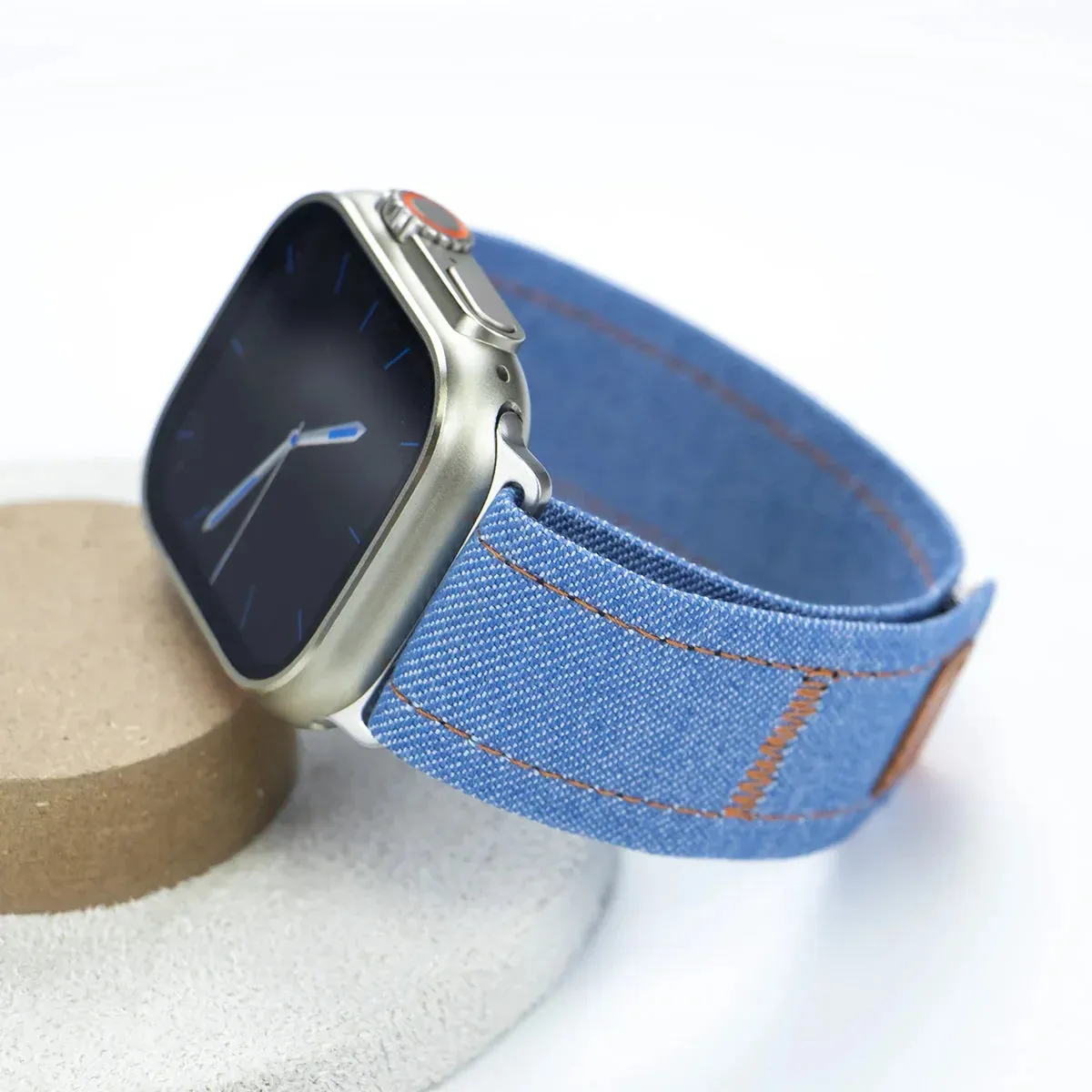 Band for Apple Watch Ultra 2 49mm 45mm 44mm 42mm Sport Strap accessories Nylon bracelet Correa iwatch Series 9 7 6 5 4 8 SE