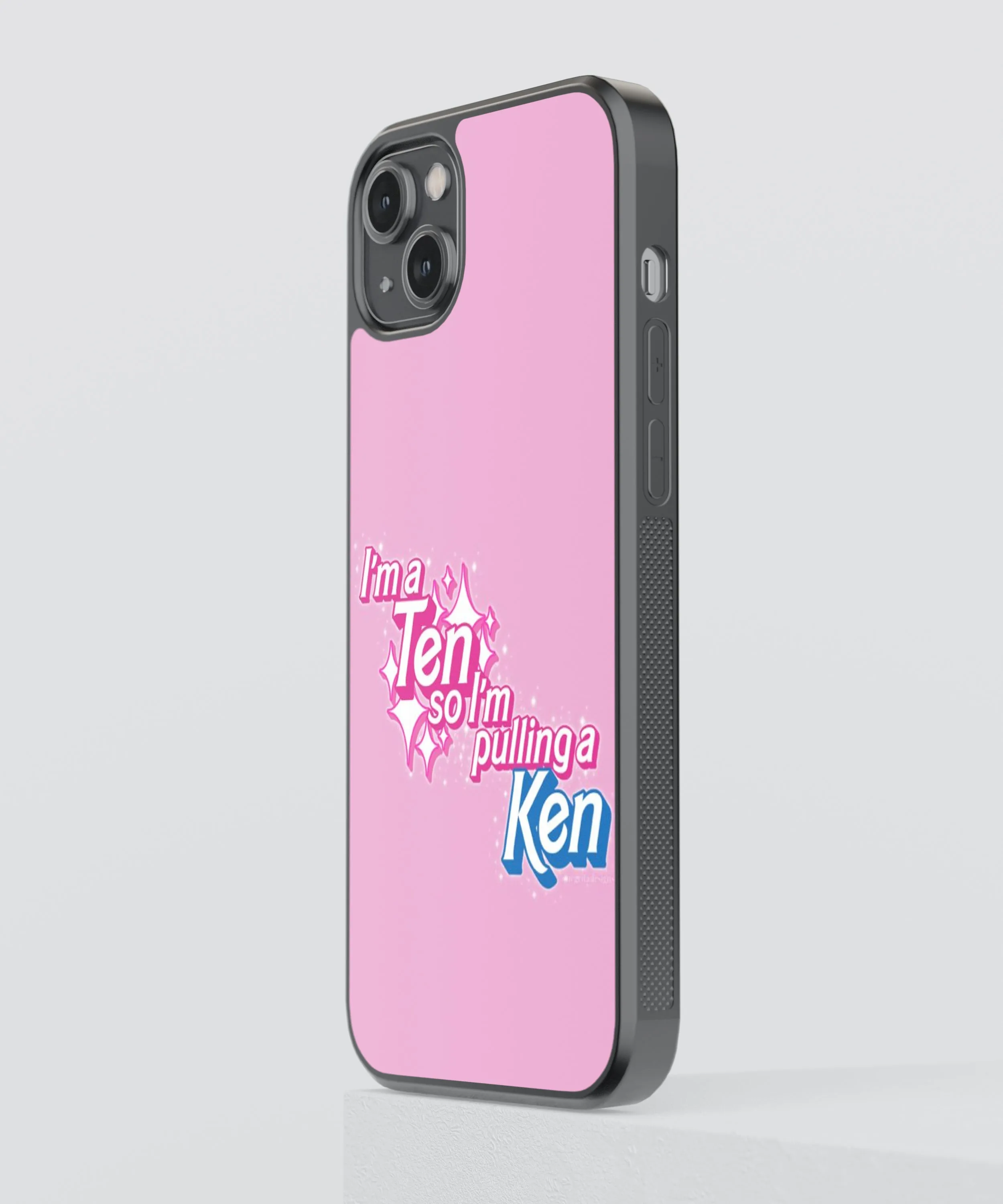 Barbie Pop Culture Glass Phone Case Cover