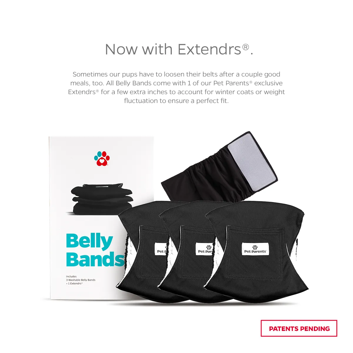 Belly Bands (3-Pack)   Extendrs®