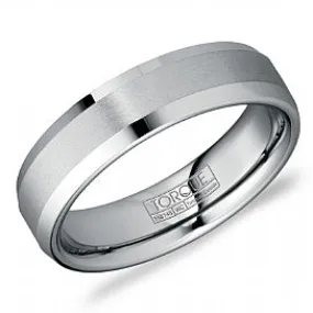 Beveled Edge Tungsten Band