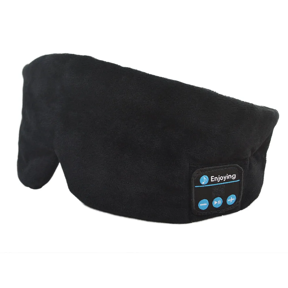 Bluetooth Sleeping Eye Mask Blindfold Wireless Music Headphones Eye Cover Mask