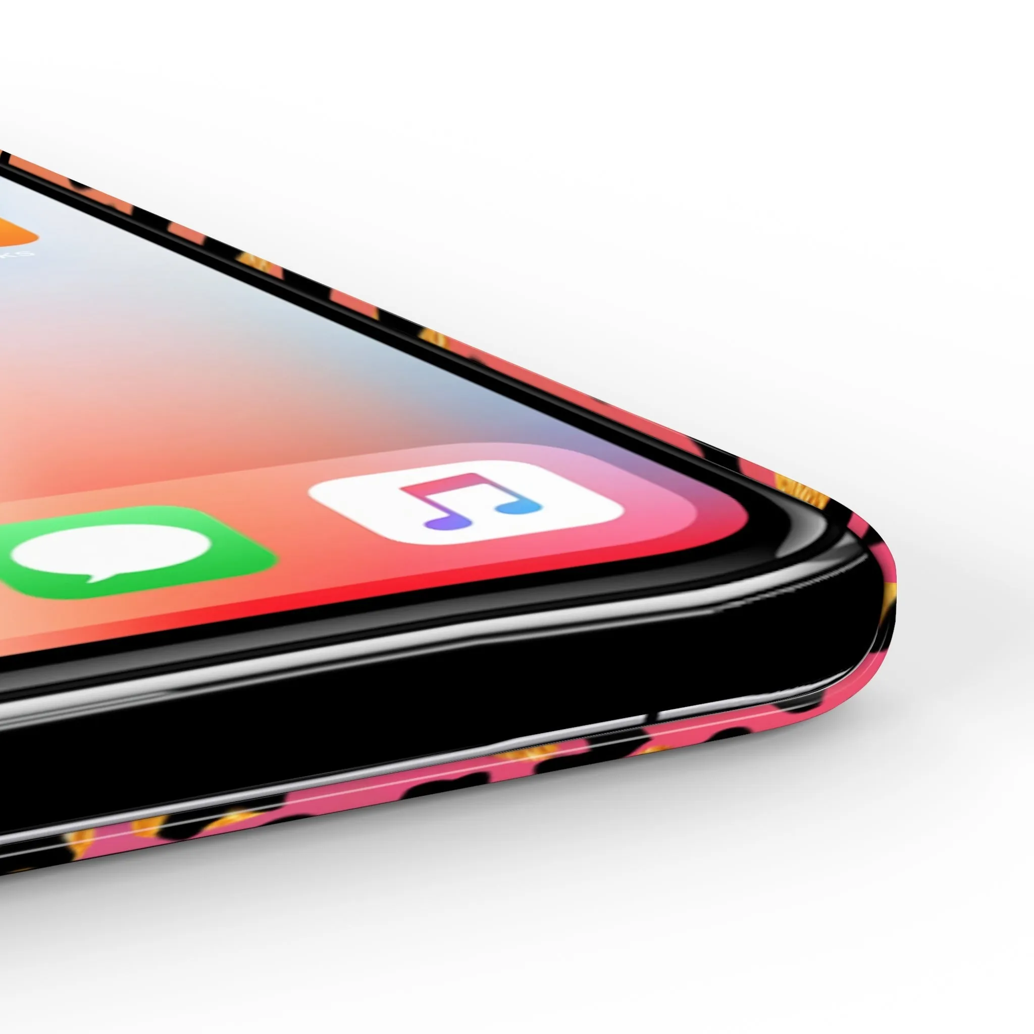 Bright Leopard 'MAMA' iPhone Case - Stylish and Vibrant Protective Cover for Moms