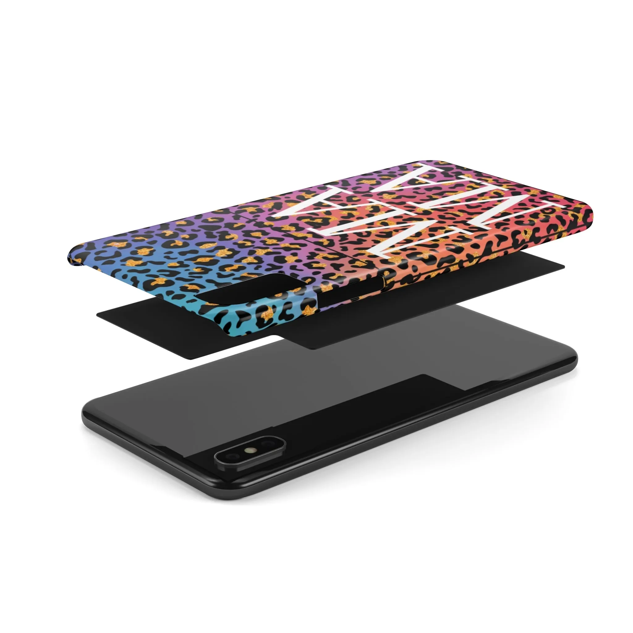 Bright Leopard 'MAMA' iPhone Case - Stylish and Vibrant Protective Cover for Moms