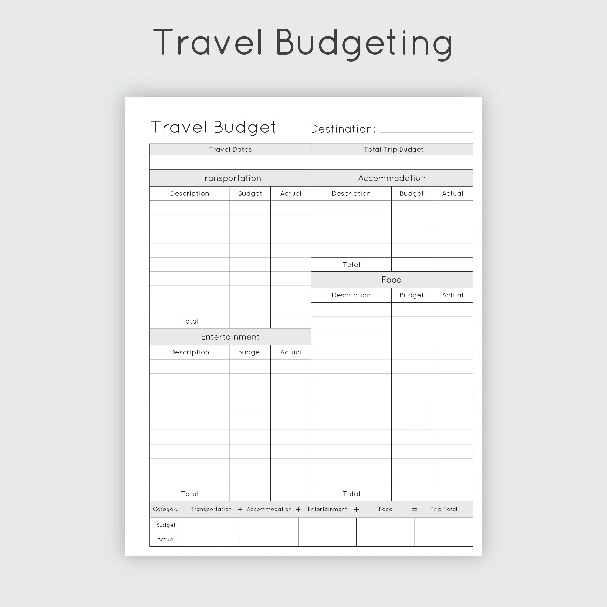Budget Journal - Patchwork