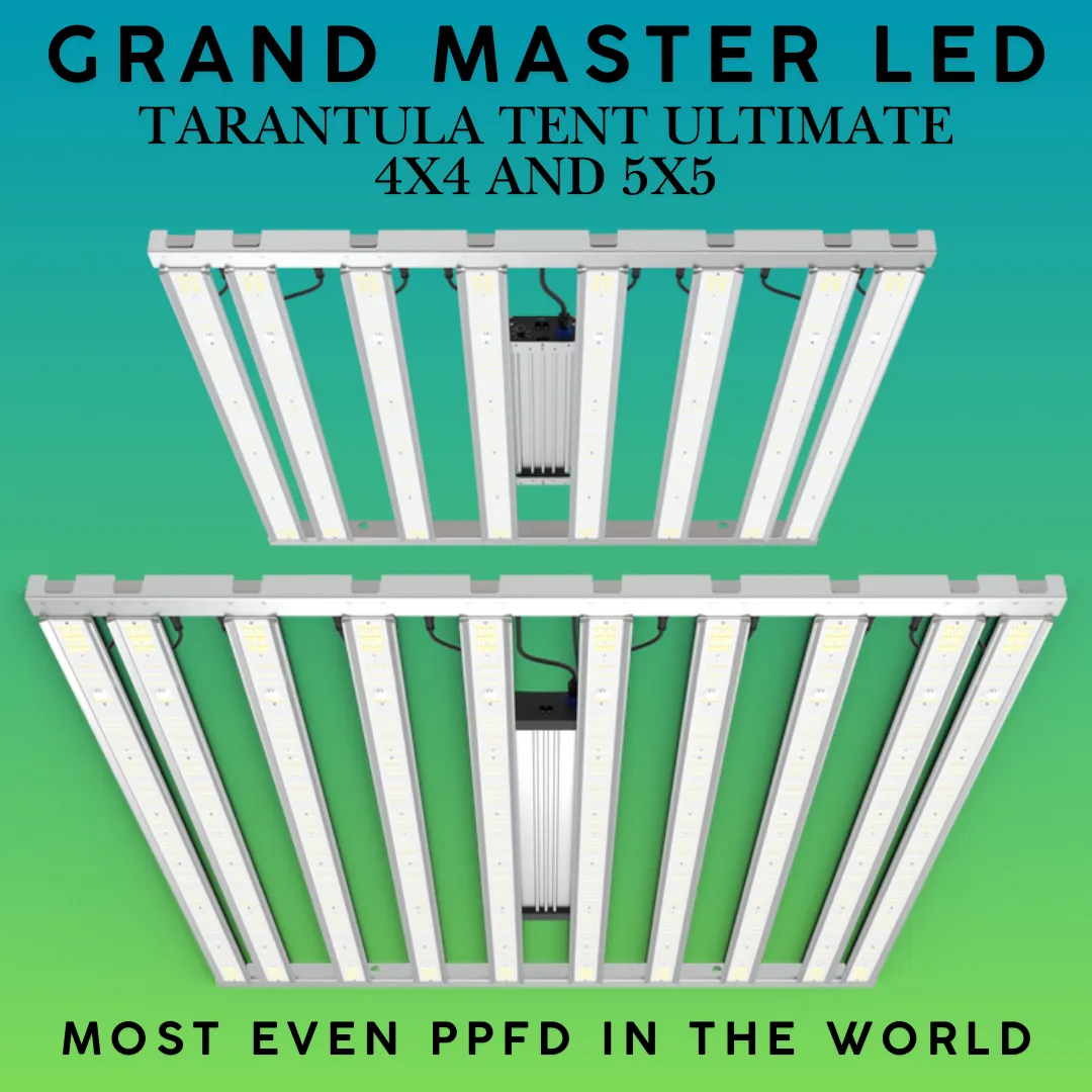 BuildASoil 4x4 Grow Tent Bundle: Grand Master LED (Free Shipping)