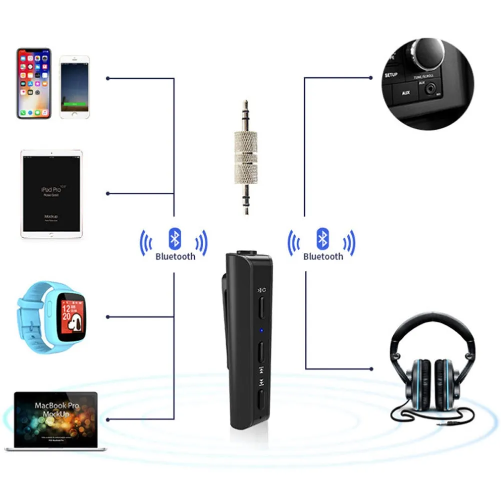 Car Audio Receiver G29 Bluetooth-compatible Converter 3.5mm Jack