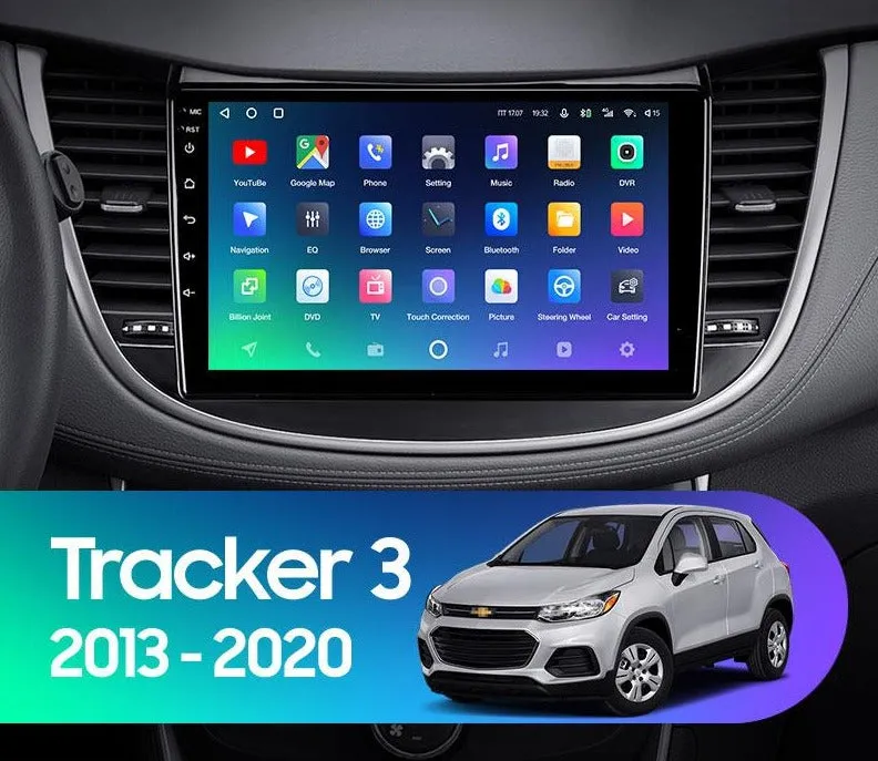 Car Dealz Premium Advanced 4G Data Model 10.2" Android 12.0 For Chevrolet Holden Tracker 3 2013 - 2020 In Dash Plus OEM Fascia
