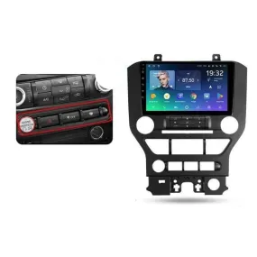 Car Dealz Premium Advanced 4G Data Model 10.2" Android 12.0 For Ford Mustang VI S550 2014 - 2021 In Dash Plus OEM Fascia