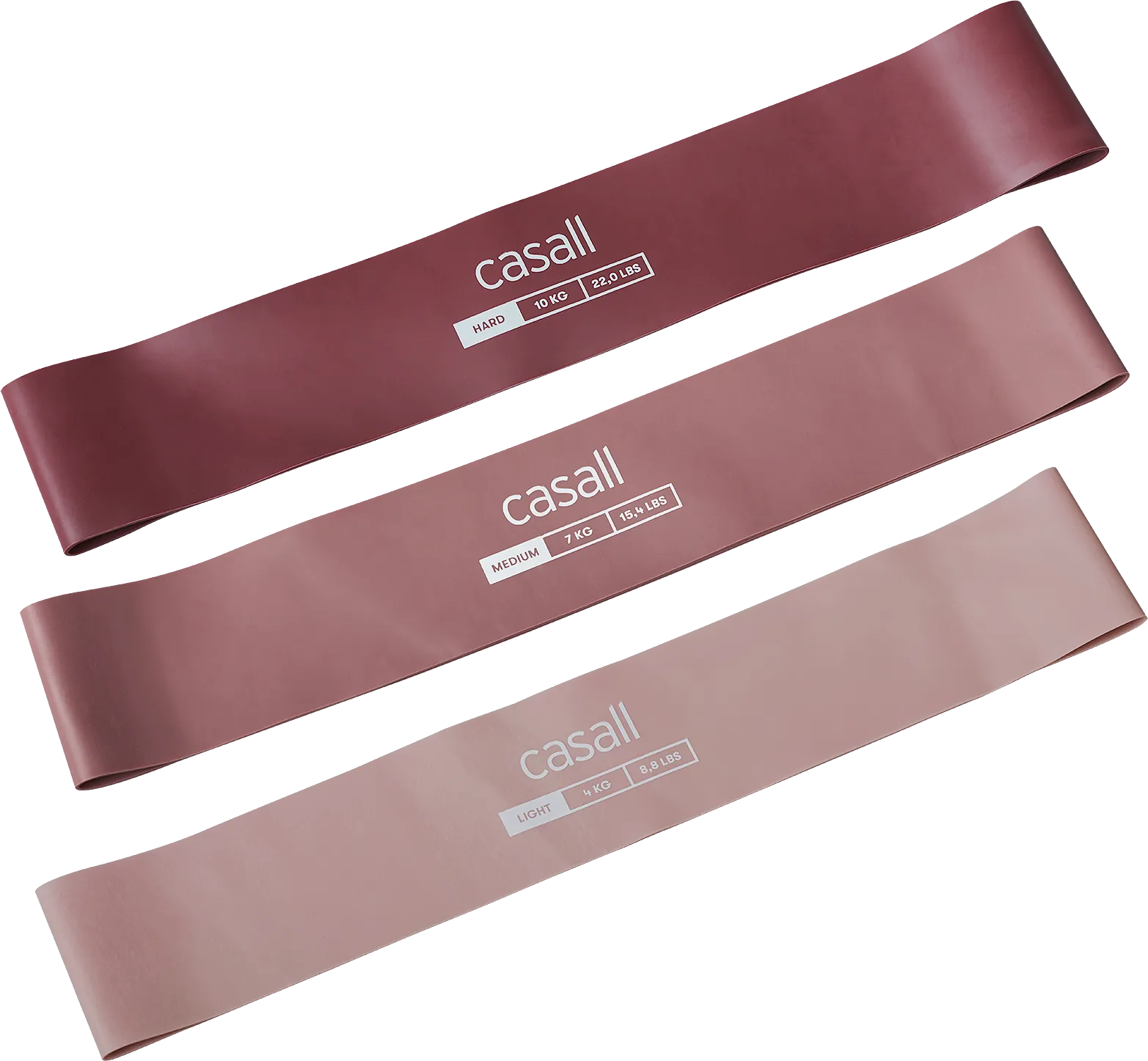 Casall Rubber Bands 3-pack Pink Selection | Buy Casall Rubber Bands 3-pack Pink Selection here | Outnorth