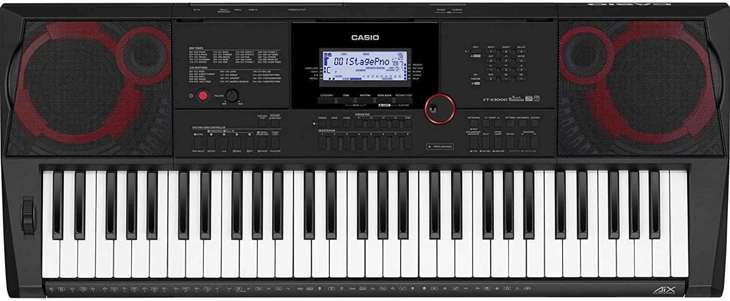 Casio CT-X3000 61-key Portable Arranger Keyboard