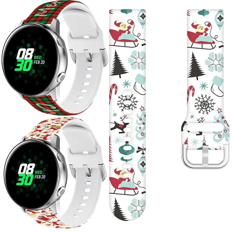 Christmas Watch Straps compatible with the Polar Vantage M3
