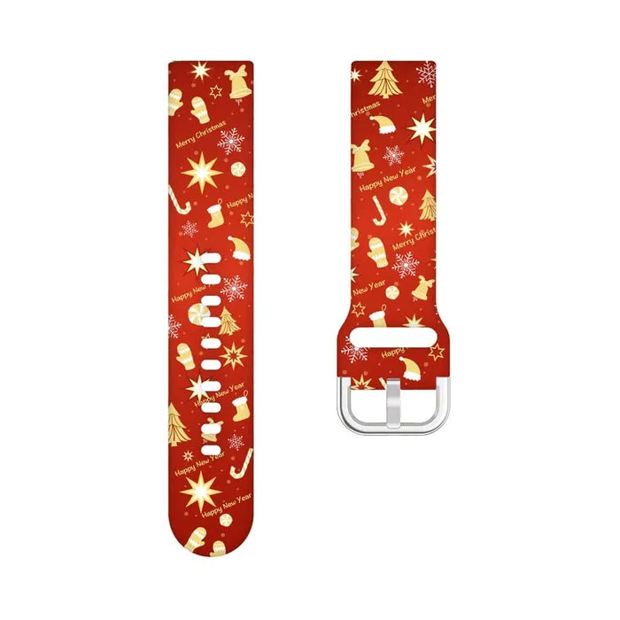Christmas Watch Straps compatible with the Polar Vantage M3