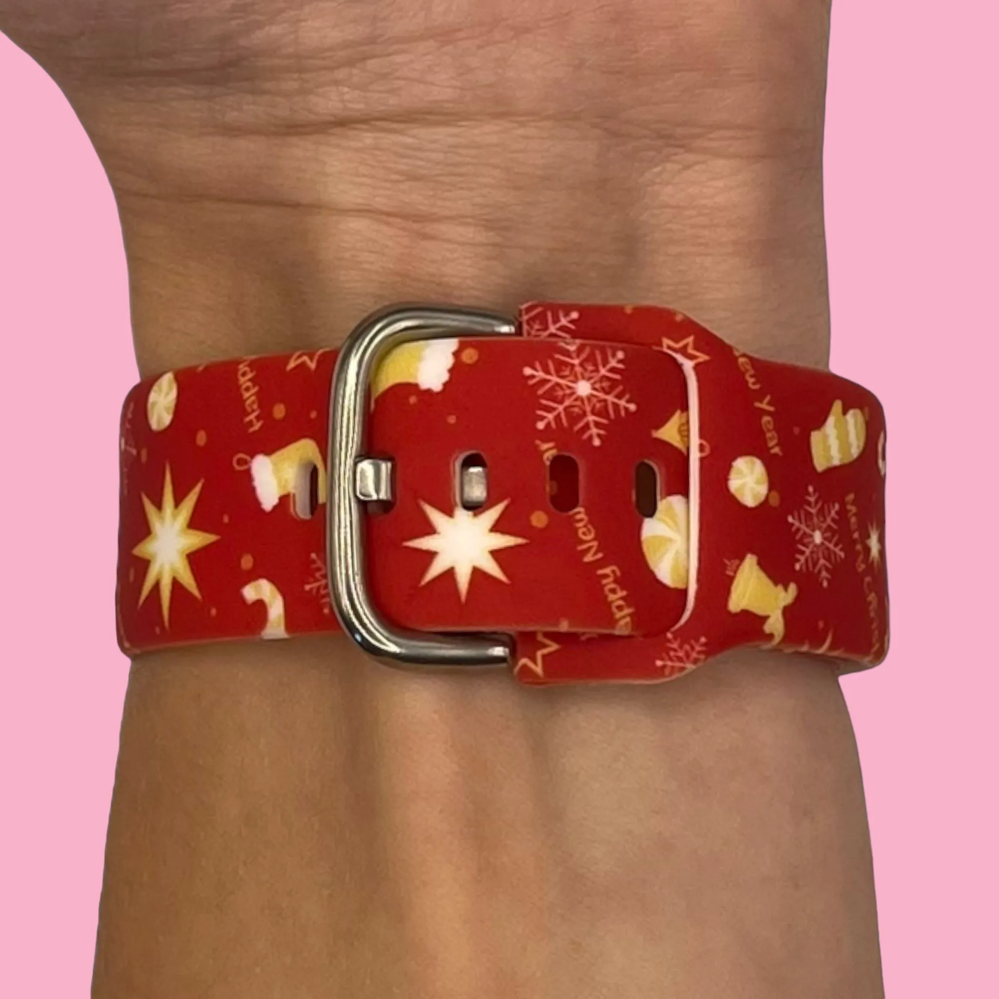 Christmas Watch Straps compatible with the Polar Vantage M3