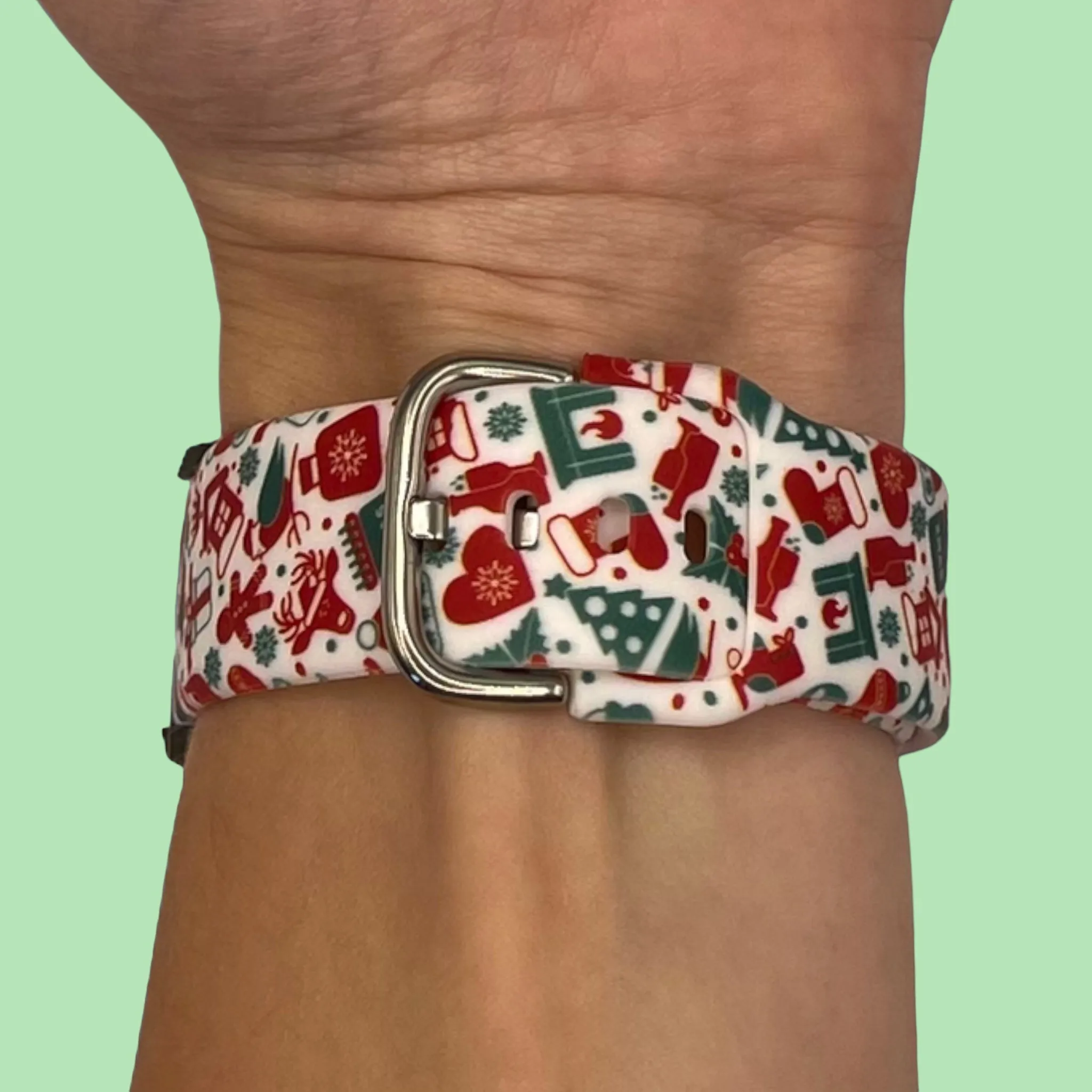 Christmas Watch Straps compatible with the Polar Vantage M3