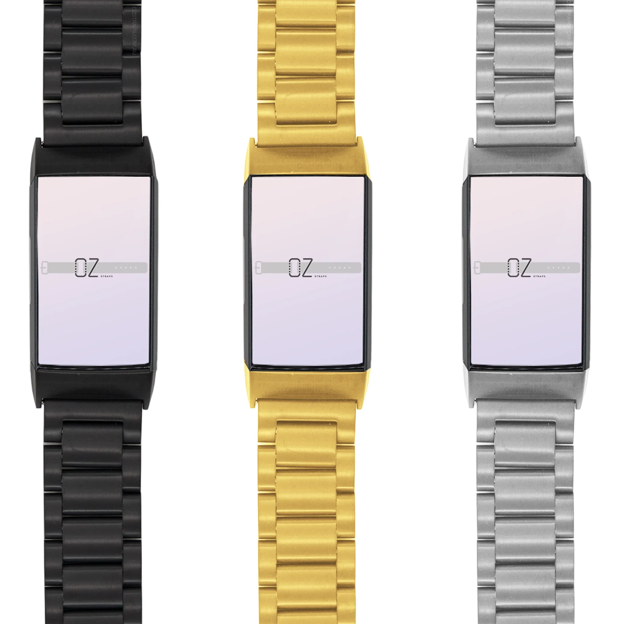 Classic Stainless Steel Fitbit Charge 3 / Charge 4 Bands