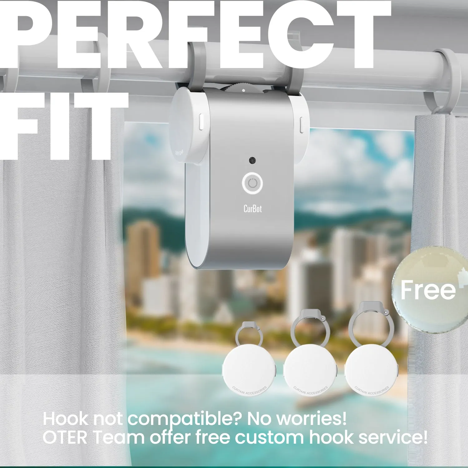 CurBot® | Electric Curtain Opener for Family Combo
