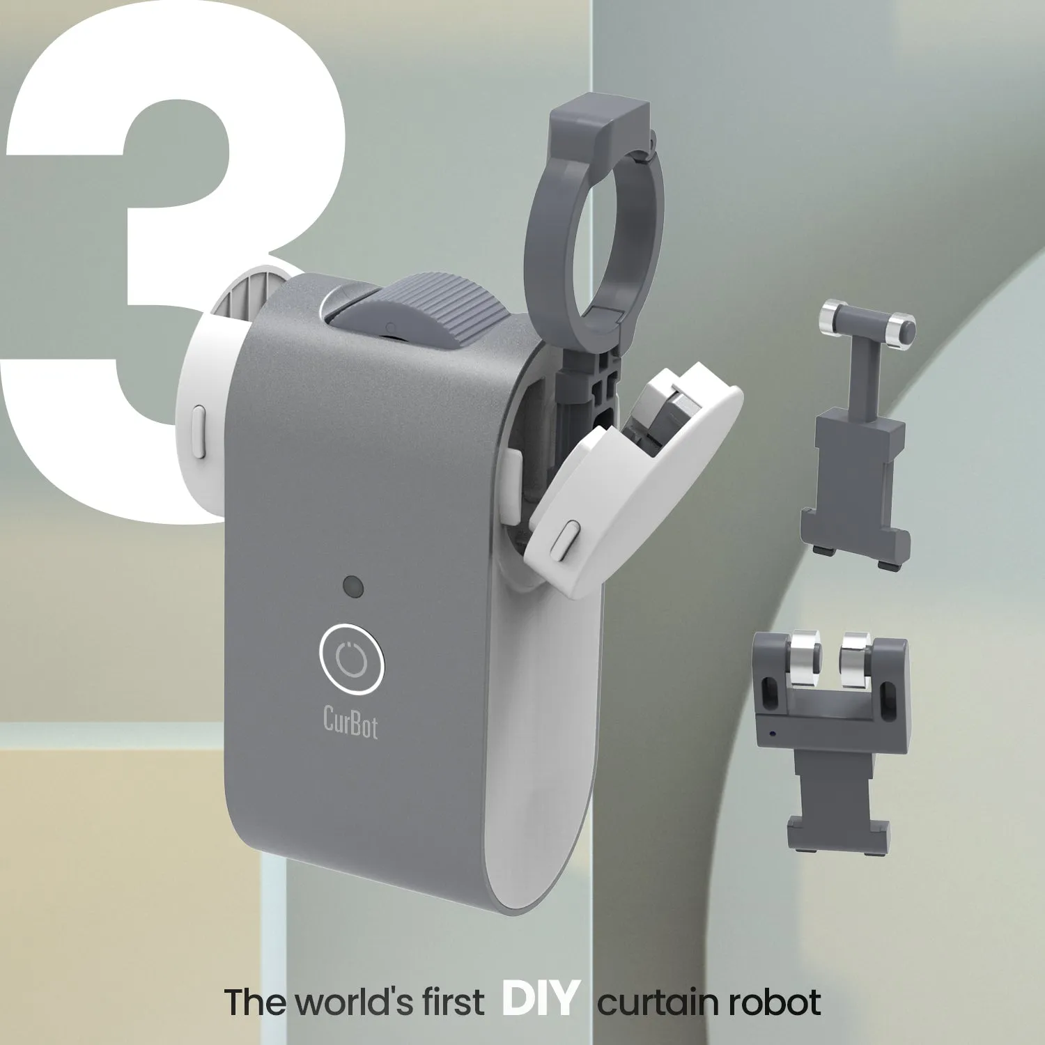 CurBot® | Electric Curtain Opener for Family Combo