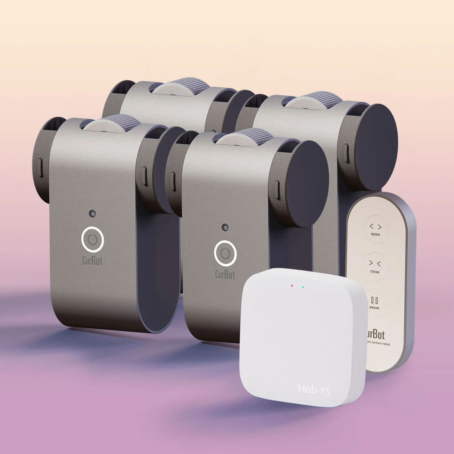 CurBot® | Electric Curtain Opener for Family Combo