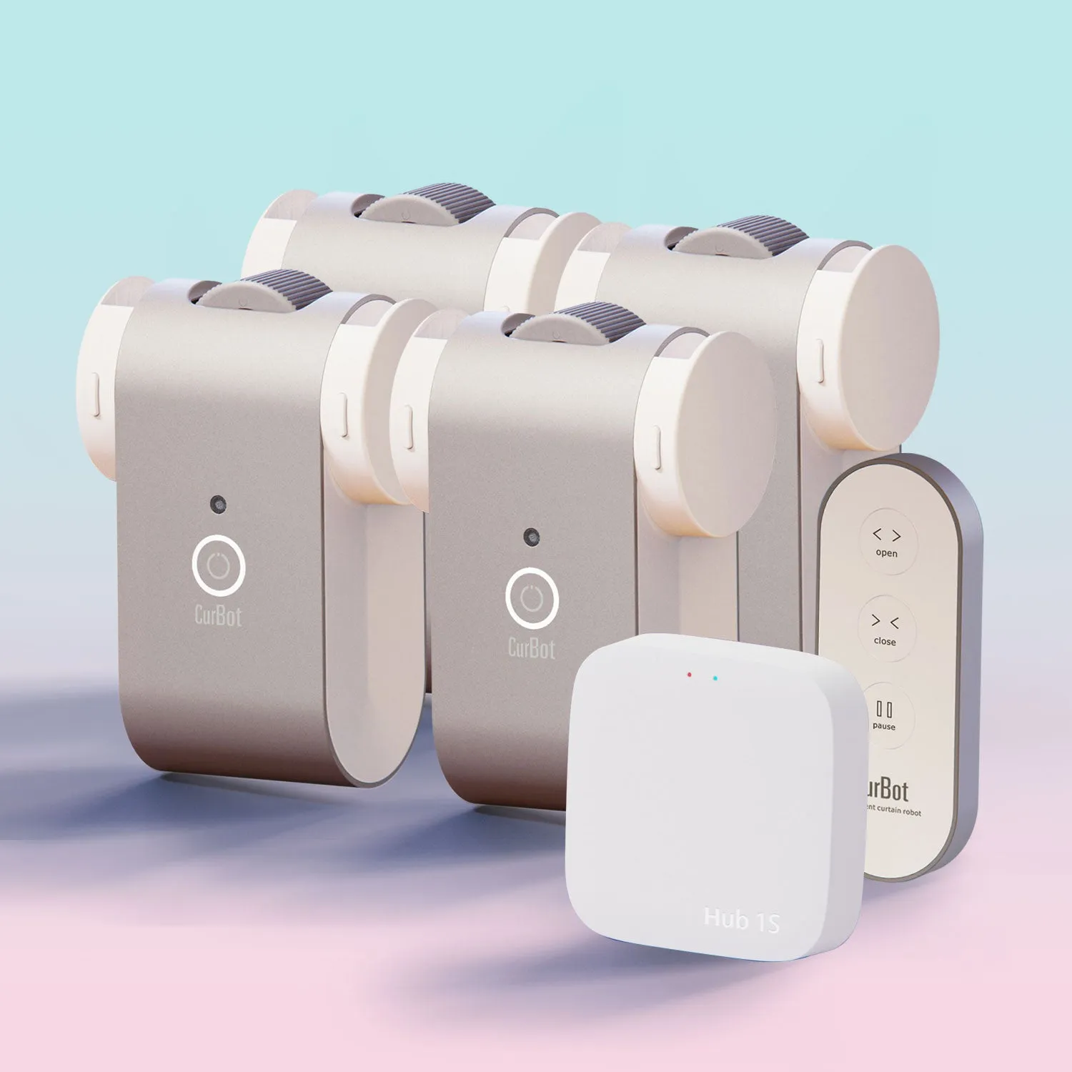 CurBot® | Electric Curtain Opener for Family Combo