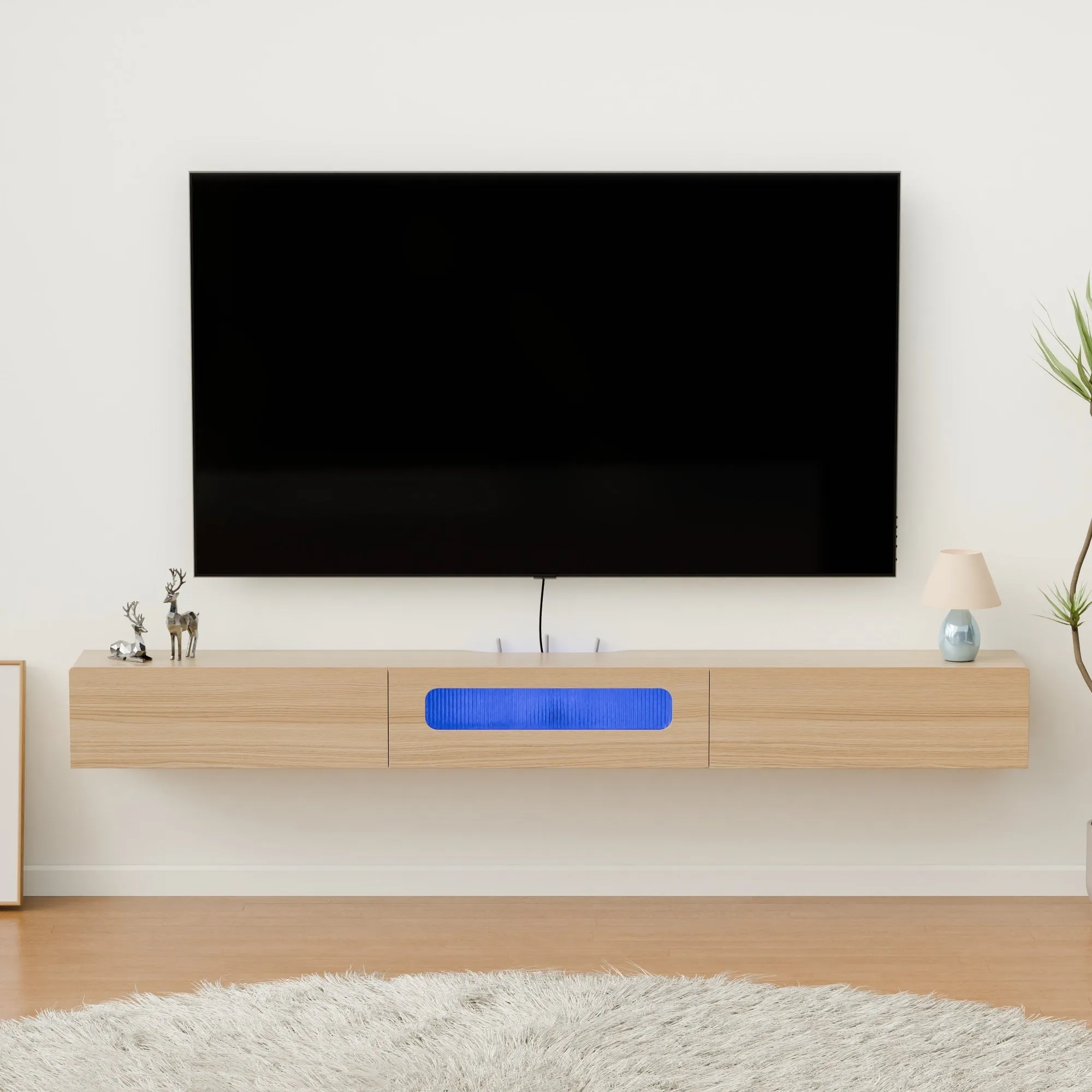 Custom Purello Floating TV Stand