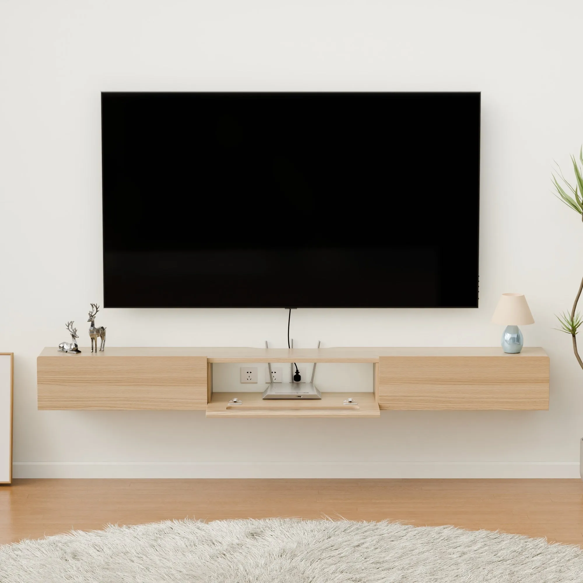 Custom Purello Floating TV Stand