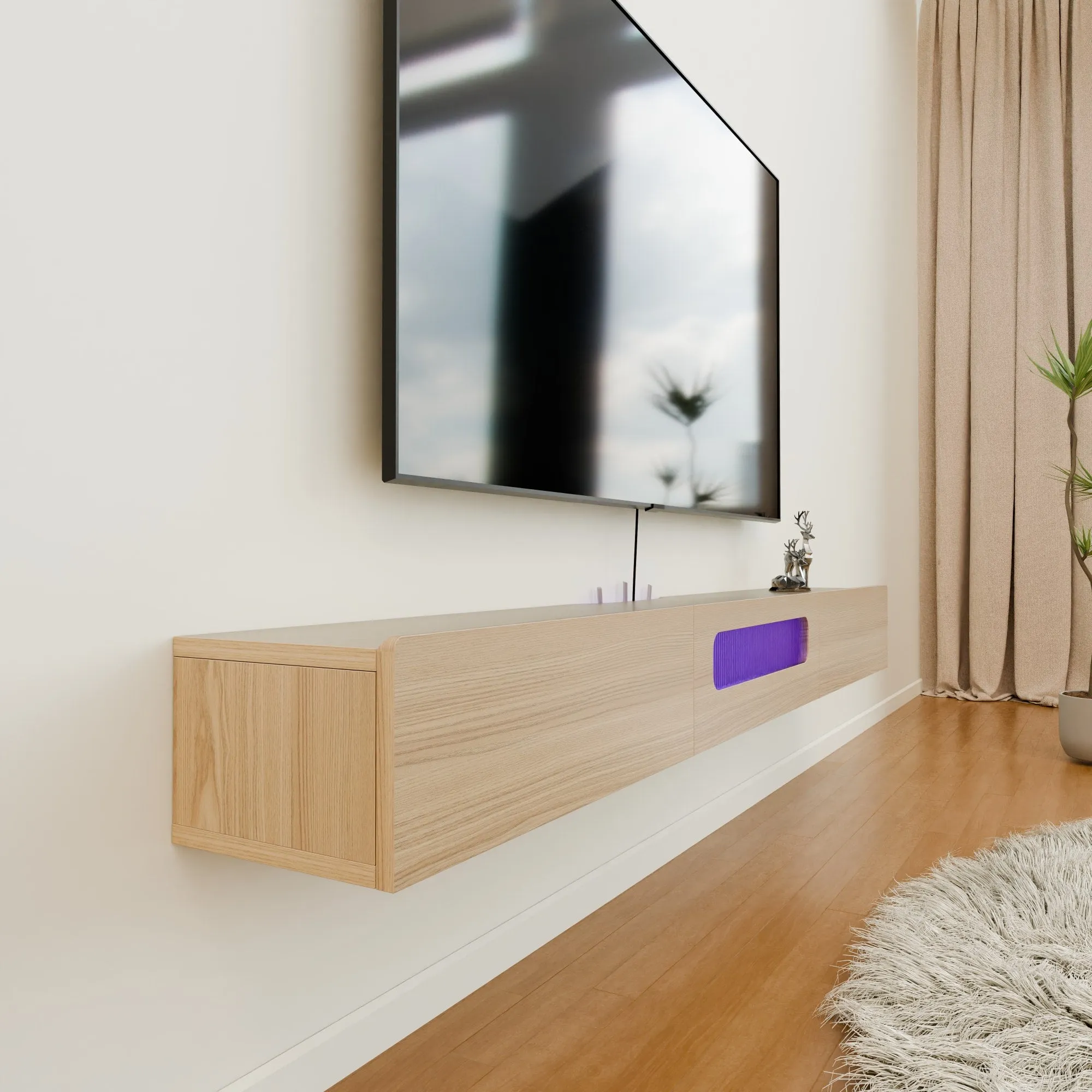 Custom Purello Floating TV Stand